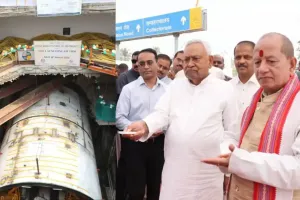 नीतीश कुमार ने किया 542 करोड़ की लागत से बिहार संग्रहालय और पटना संग्रहालय को जोड़ने वाली सुरंग का कार्यारंभ, तेजी से कार्य पूर्ण करने का दिया निर्देश