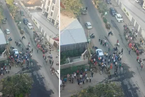 श्याम नगर में 6वीं मंजिल के फ्लैट में भीषण आग, हाइड्रोलिक प्लेटफॉर्म से बुजुर्ग महिला का रेस्क्यू