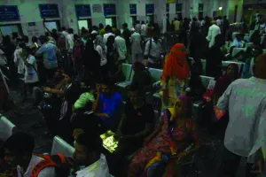 मरीजों के लिए फिर परेशानी बना आईएचएमएस सर्वर, एक घंटे तक रहा डाउन 