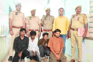 पुलिस की बड़ी कार्रवाई : 24 घंटे में डकैती की वारदात का खुलासा, 6 आरोपी गिरफ्तार