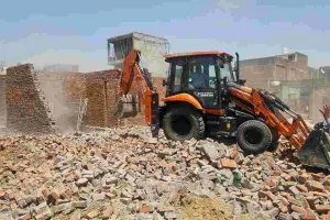 जयपुर में अवैध निर्माण पर बड़ी कार्रवाई : दौलतपुरा में अतिक्रमण ध्वस्त, बस्सी में G+2 बिल्डिंग सील