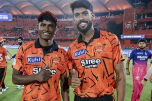 आईपीएल-2026 : हैदराबाद ने रोका राजस्थान रॉयल्स का विजयी रथ, सनराइजर्स हैदराबाद 57 रन से जीती