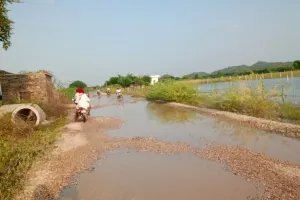 एमडीआर-183 पर अधूरी सड़क बनी मुसीबत,वन विभाग की रोक से अटका 5.9 किमी निर्माण