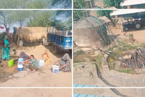 धरती आभा योजना के बावजूद 100 घरों में पानी का संकट, जानें पूरा मामला 