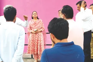 आईपीएल मैचों की तैयारी : स्टेडियम रिनोवेशन कार्यों की समीक्षा बैठक, फ्लडलाइट का काम 15 अप्रैल तक पूरा करने के निर्देश