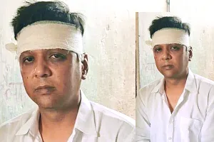 एडवोकेट और साधुओं की कार टकराई : बाउंसरों ने अधिवक्ता को पीटा, वीडियो बना रहे होमगार्ड जवान को गाड़ी में डाला; DELETE करने के बाद छोड़ा