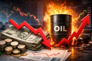 अंतरबैंकिंग मुद्रा बाजार में रुपए में 18 पैसे गिरकर 94.37 पर खुला, कच्चे तेल की कीमतों में लगी आग