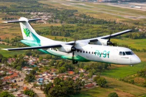 बड़ा हादसा टला! हैदराबाद से हुबली जा रही Fly91 फ्लाइट में आई तकनीकी खराबी, चार घंटे तक हवा में अटकी कई यात्रियों की जिंदगी, कोई हताहत नहीं