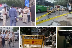 दिल्ली में अज्ञात हमलावरों ने की अंधाधुंध फायरिंग : युवक को लगी गोली, इलाके में फैली दहशत