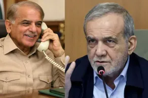 पाकिस्तानी पीएम शरीफ ने की पेजेश्कियान से फोन पर बात : शांति प्रयासों को जारी रखने का लिया संकल्प, क्षेत्रीय हालातों पर हुई पर विस्तृत चर्चा