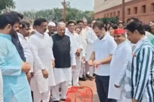 ''विदेशी अंशदान विनियमन संशोधन विधेयक'' का विरोध : विपक्ष का संसद में प्रदर्शन, गैर सरकार संगठन-संस्थाओं को लाभ पहुंचाने का आरोप; सरकार से वापस लेने की मांग 