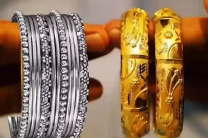 चांदी और सोना कमजोर चांदी 3500 रुपए और शुद्ध सोना 600 रुपए सस्ता 