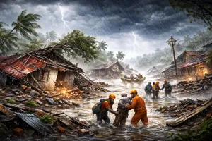 त्रिपुरा में भीषण तूफान और बारिश का कहर : 1,534 घर क्षतिग्रस्त ; जनजीवन अस्त व्यस्त, बचाव और राहत कार्य जारी