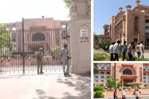 राजस्थान विधानसभा को फिर मिली बम से उड़ाने की धमकी : ठीक दोपहर एक बजे होगा आत्मघाती धमाका, सभी मुसलमानों को निकाले बाहर