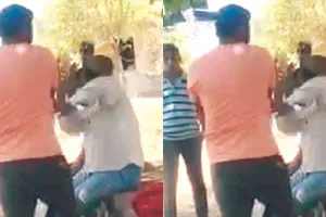 विकास कार्यों की बैठक में पहले सम्मान फिर मारपीट : सरपंच प्रतिनिधि ने समाज अध्यक्ष को जड़ा थप्पड़, घटना का वीडियो सोशल मीडिया पर वायरल 