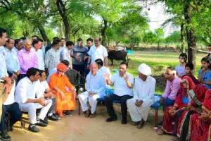 मुख्यमंत्री भजनलाल शर्मा की ग्राम विकास चौपाल बनी सुशासन का मजबूत माध्यम, कई विकास कार्यों की घोषणाएँ