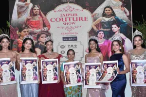 जयपुर कॉट्योर शो सीजन-14 का हुआ ग्रैंड पोस्टर लॉन्च, मॉडल्स और फैशन वर्ल्ड के लोग रहे मौजूद