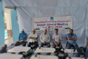 राजस्थान तैराकी संघ ने की कैलेंडर की घोषणा : जयपुर में होगी सीनियर स्टेट चैंपियनशिप, जूनियर की मेजबानी मिली राजसमन्द को