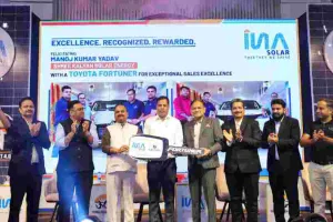 ‘Urja 4.0’ में INA Solar का शक्ति प्रदर्शन : 700+ चैनल पार्टनर्स की भागीदारी, ₹100 करोड़ से अधिक का कारोबार