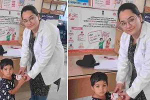 शक्ति दिवस का आयोजन : बच्चों, किशोरी बालिकाओं और महिलाओं की हुई एनीमिया की स्क्रीनिंग, मिला उपचार