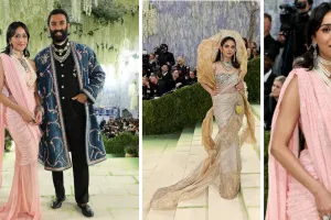 Met Gala 2026 : भारतीय रॉयल्टी का जलवा, गोल्डन साड़ी में दिखी ईशा अंबानी; जयपुर राजपरिवार से गौरवी-पद्मनाभ ने रखा रेड कार्पेट पर कदम