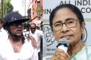 लोगों ने ममता बनर्जी के भतीजे अभिषेक के साथ की मारपीट ; सिर, गर्दन और शरीर पर वार अंडे और जूते भी फेंके, शर्ट भी फाड़ी