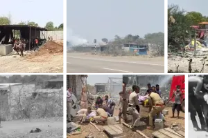 मध्य प्रदेश में पटाखा फैक्ट्री में धमाका : कई मजदूरों के घायल होने की सूचना, विस्फोट से आसपास के मकानों में कंपन