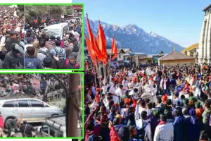 केदारनाथ धाम जाने वाले यात्रियों की बढ़ी मुश्किलें : सोनप्रयाग में लगा लंबा जाम, हजारों श्रद्धालु फंसे