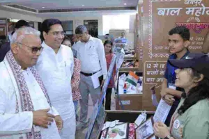 मदन दिलावर और सुरेश सिंह रावत ने जयपुर बाल महोत्सव में बच्चों की रचनात्मकता को सराहा