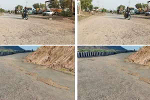 देई से नैनवां के बीच स्टेट हाइवे का मामला : गड्डों से छलनी मार्ग बना हादसों का कारण