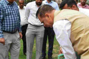 मुख्य सचिव वी. श्रीनिवास ने किया पौधारोपण, विश्व पर्यावरण दिवस पर ‘हरियालो राजस्थान’ एवं ‘एक पेड़ मां के नाम’ अभियान की शुरुआत का किया स्वागत