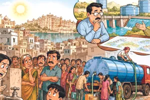 झीलों की नगरी में अघोषित वाटर इमरजेंसी : स्टोरेज के फेर में शहर के पानी पर कैंची, शहर में गहराया जल संकट