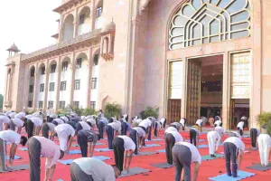 अंतर्राष्ट्रीय योग दिवस पर विधानसभा में योगोत्सव, देवनानी के नेतृत्व में हुआ सामूहिक योगाभ्यास