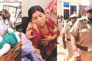 खोहनागोरियान फैक्ट्री अग्निकांड : आग के बाद दर्दनाक मंजर, बेटे की तलाश में बिलखती रही मां