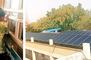 8.87 लाख खर्च, फिर भी बंद पड़ा कनवास सीएचसी का सोलर सिस्टम