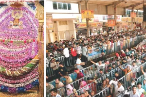 लखदातार के दरबार में आस्था का सैलाब,  श्याम बाबा के अलौकिक शृंगार और सजावट ने मोहा मन
