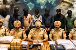 अमृतसर पुलिस को बड़ी कामयाबी: अंतरराष्ट्रीय हथियार-नशा हवाला नेटवर्क का भंडाफोड़, अफगान नागरिक समेत 7 आरोपी गिरफ्तार
