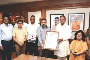 राजस्थान के रिकॉर्ड विद्युत उत्पादन को वैश्विक पहचान, ऊर्जा मंत्री हीरालाल नागर सम्मानित