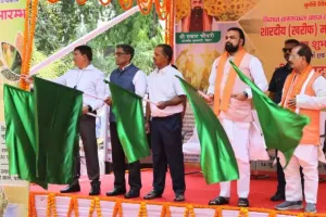 बिहार में खरीफ महाभियान-2026 का आगाज: मुख्यमंत्री सम्राट चौधरी ने दिखाई किसान जागरूकता वाहनों को हरी झंडी; योजनाओं, तकनीक और अनुदान की जानकारी गांव-गांव पहुंचेगी