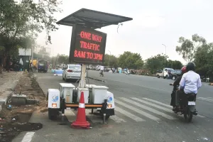 नई पहल: एलईडी संदेशों से बदलेगी ट्रैफिक की तस्वीर, शहर की सड़कों पर स्मार्ट मैनेजमेंट से सुगम हुआ यातायात