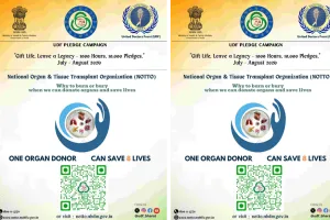 1000 घंटे में 10 हजार अंगदान संकल्प का लक्ष्य, UDF ने शुरू किया राष्ट्रव्यापी अभियान 