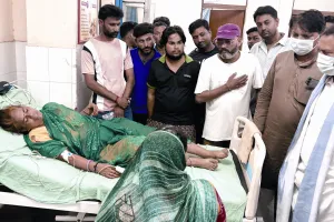 हाइटेंशन लाइन हादसे ने ली महिला की जान, 3 बच्चों समेत 9 लोग करंट से झुलसे