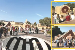 जंतर-मंतर स्मारक : 9 साल में अपनी ओर खींचे 95.72 लाख पर्यटकों के कदम, 78.24 करोड़ रुपए की आय