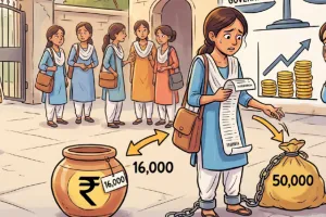 कॉलेज सरकारी, कोर्सेज प्राइवेट, ढाई गुना फीस चुका रही बेटियां