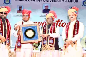 होम्योपेथी विश्वविद्यालय का दीक्षांत समारोह आयोजित, राज्यपाल ने कहा- चिकित्सा की महान ज्ञान परंपरा का केंद्र रहा है भारत