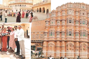 हवामहल के झरोखों का आकर्षण कायम, 19 वर्षों में 1.33 करोड़ से अधिक पर्यटकों का दीदार