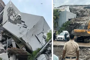 महाराष्ट्र में गिरी इमारत : कई लोगों के मलबे में फंसे होने की आशंका, हादसे के बाद डर का माहौल