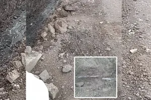 एक महीने से हरनावदा फंटा में जलापूर्ति ठप, लीकेज से हजारों लीटर पानी बर्बाद