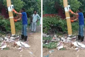 सफाई व्यवस्था को हाईटेक रफ्तार, जयपुर को मिली मैकेनिकल लिटर पिकर मशीनें