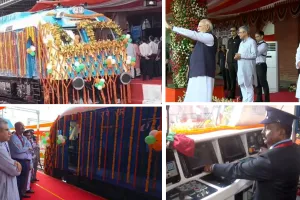 भारत ने रचा नया कीर्तिमान : PM Modi ने देश की पहली हाइड्रोजन ट्रेन को दिखाई हरी झंडी, 2600 यात्री कर सकेंगे सफर 